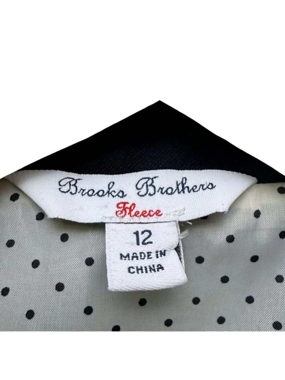 Brooks Brothers Girls Size 12 Navy Wool Blazer Gold Button School Preppy Jacket